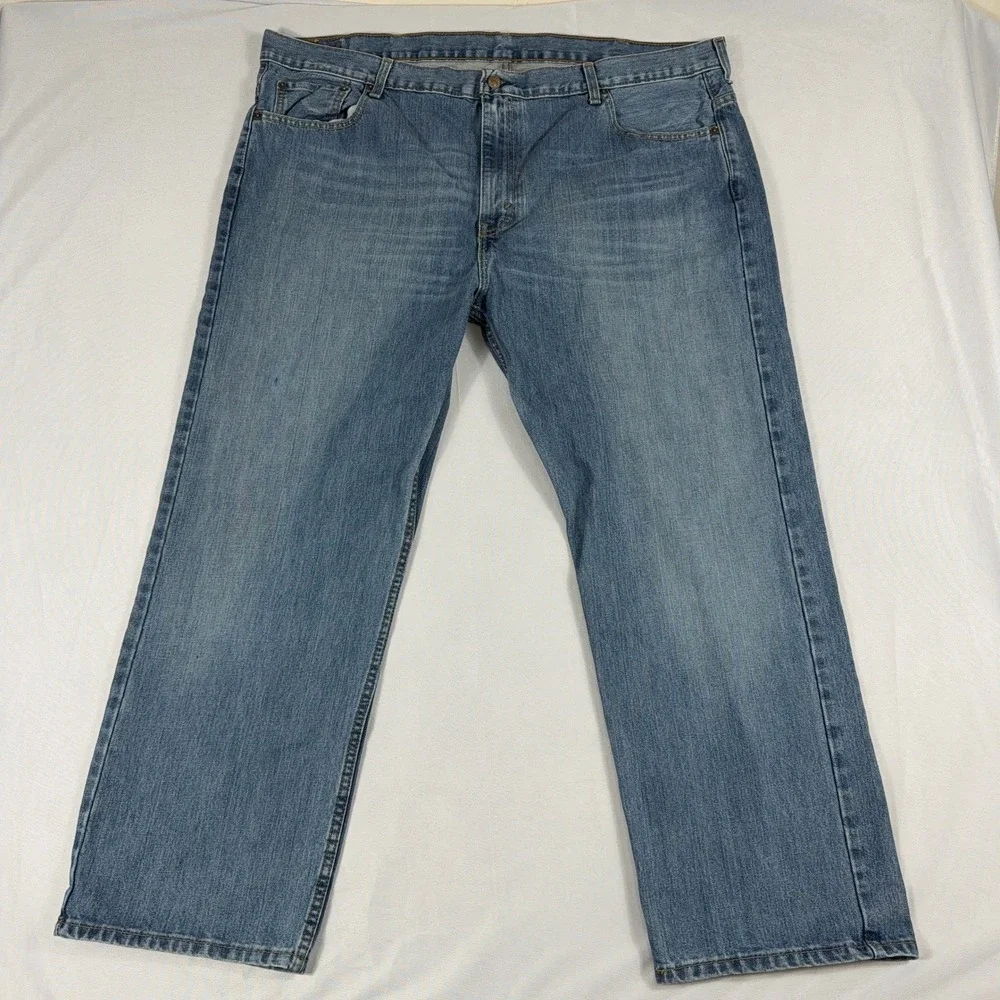 Levi's‎ 569 Loose Straight Leg Jeans Medium Wash Denim Mens 44x30